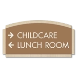 2-Line Directional Sign