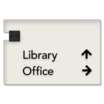 2-Line Directional Sign