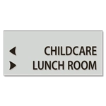 2-Line Directional Sign