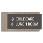 2-Line Directional Sign