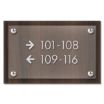 2-Line Directional Sign