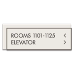 2-Line Directional Sign