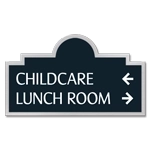 2-Line Directional Sign