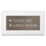 2-Line Directional Sign