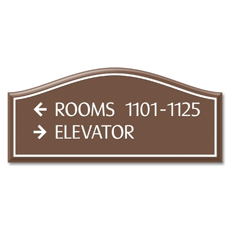 2-Line Directional Sign