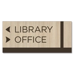 2-Line Directional Sign