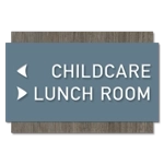 2-Line Directional Sign