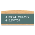 2-Line Directional Sign