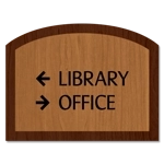2-Line Directional Sign