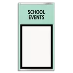 2-Line Informational Sign w/ Insert Window