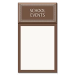 2-Line Informational Sign w/ Insert Window