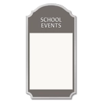 2-Line Informational Sign w/ Insert Window