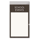 2-Line Informational Sign w/ Insert Window