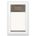 2-Line Informational Sign w/ Insert Window