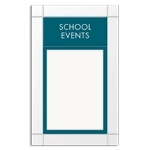 2-Line Informational Sign w/ Insert Window