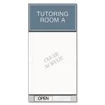 2-Line Meeting Room w/Window & Sliding Panel