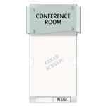 2-Line Meeting Room w/Window & Sliding Panel