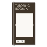 2-Line Meeting Room w/Window & Sliding Panel