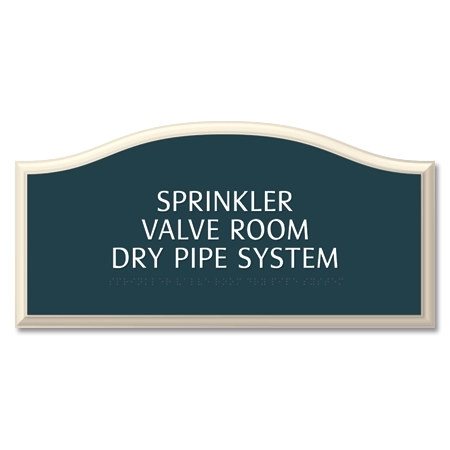 3-Line Common Room Sign (Extended Width)