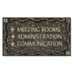 3-Line Directional Sign