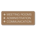 3-Line Directional Sign