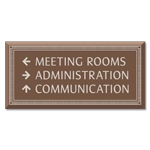 3-Line Directional Sign