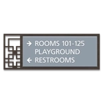 3-Line Directional Sign