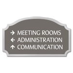 3-Line Directional Sign