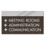 3-Line Directional Sign