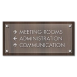 3-Line Directional Sign