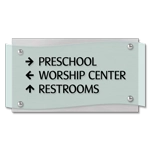 3-Line Directional Sign