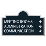 3-Line Directional Sign