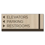 3-Line Directional Sign