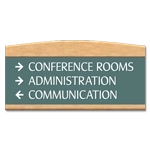 3-Line Directional Sign