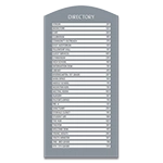 30-Line Directory Sign