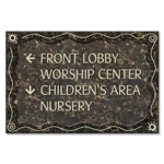 4-Line Directional Sign