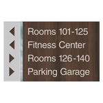 4-Line Directional Sign