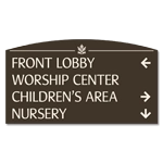 4-Line Directional Sign