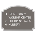 4-Line Directional Sign