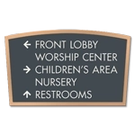 5-Line Directional Sign