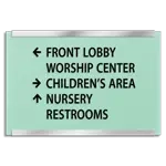 5-Line Directional Sign