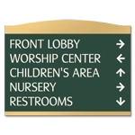 5-Line Directional Sign
