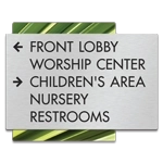 5-Line Directional Sign