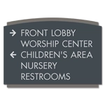 5-Line Directional Sign