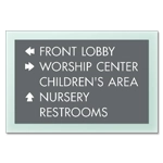 5-Line Directional Sign