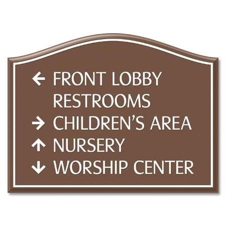 5-Line Directional Sign