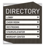 5-Panel Directory Sign