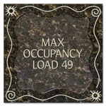 6-Line General Information Sign