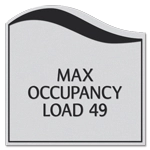 6-Line General Information Sign