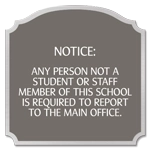 7-Line General Information Sign